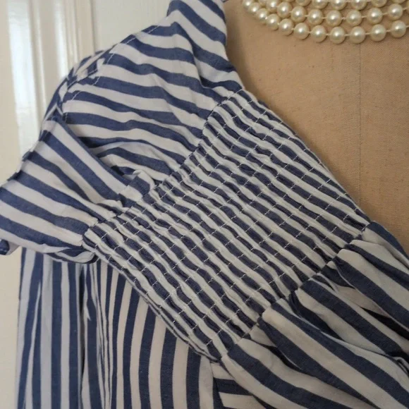 Pommander Place Striped Kenzo Dress Sz. XXXL - Picture 5 of 9